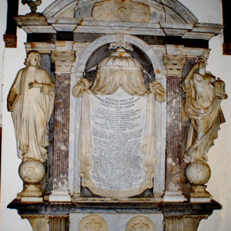 The monument to Dr Thomas Turner died 1714 Fig 1