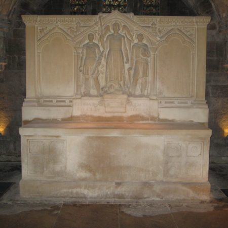 Figure 2 Goscombe John reredos crypt Hereford Cathedral