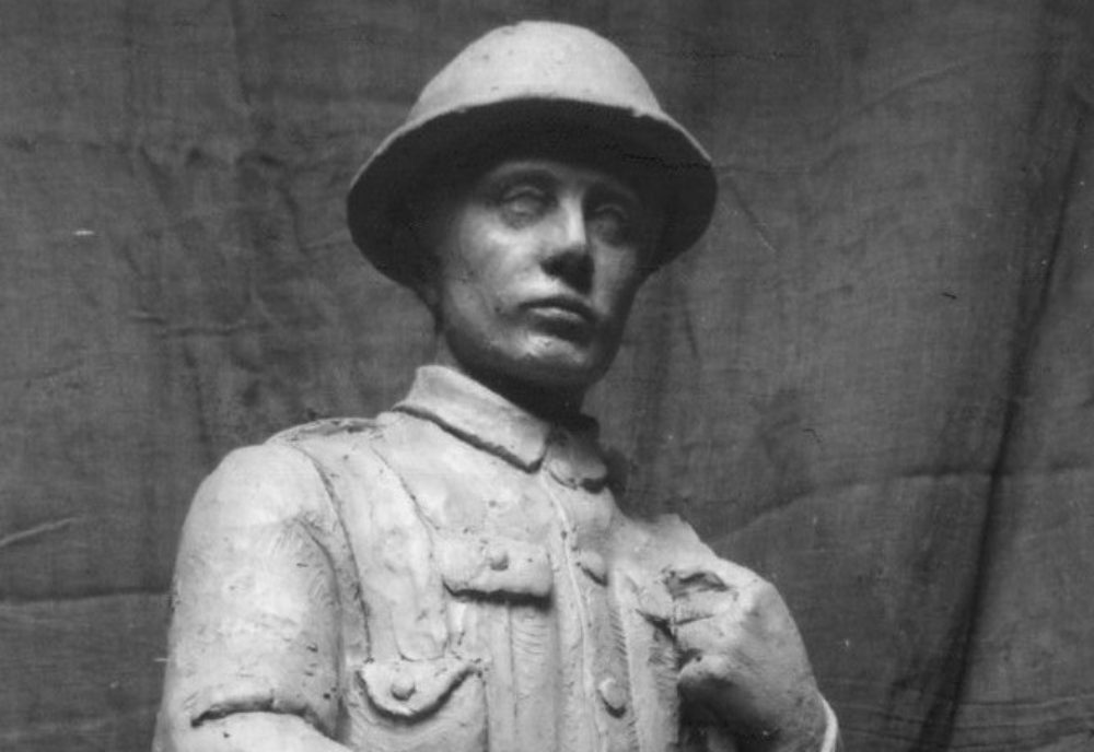 Figure 3a Monmouth soldier model front view