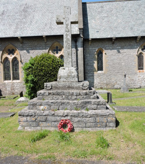 War memorial Bonvilston churchyard