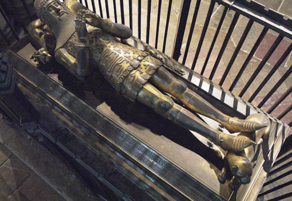 Edward the Black Prince d 1376 canterbury cathedral kent 02