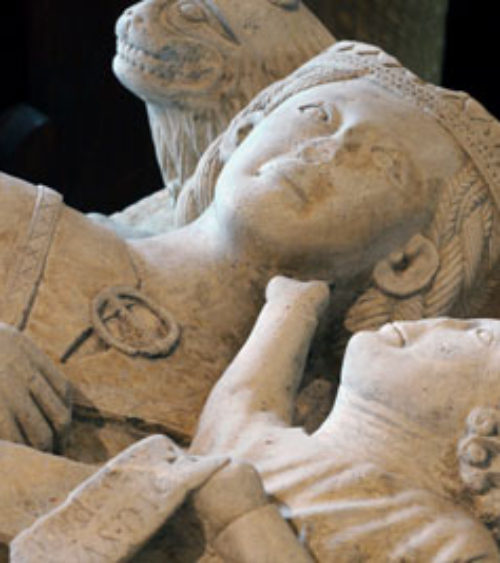 Fig 8 John’s right hand touches his mother’s cheek in a typical tender gesture also found on medieval Madonnas