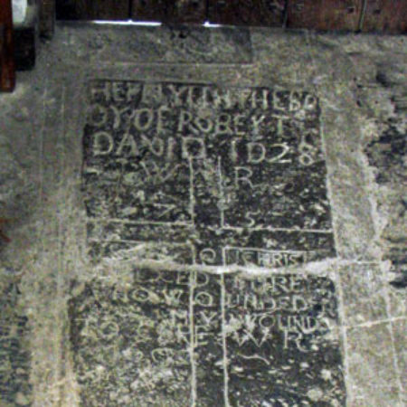 Llancarfan and Carisbrooke some thoughts on a seventeenth century cross slab in the Vale of Glamorgan