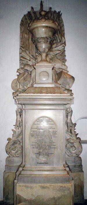 Monument to William Villiers died 1643
