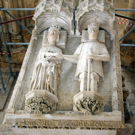 The joint tomb of João I of Portugal d 1433 and his queen Philippa of Lancaster d 1415 01