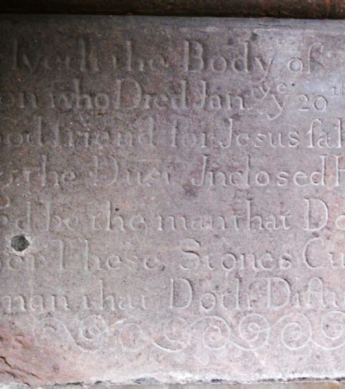 The ledger to Mary Jackson d Jan 20 1676 at Allesley Warwickshire and the grave of William Shakespeare Fig 1