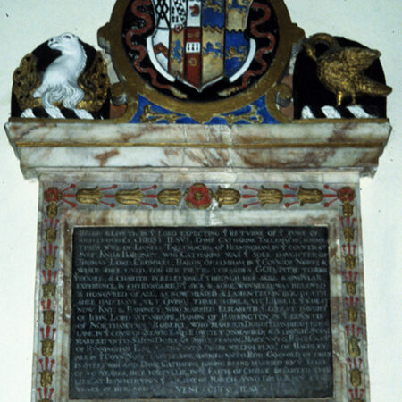 Fig6HelminghamMonument to Dame CatharineTollemache †1620